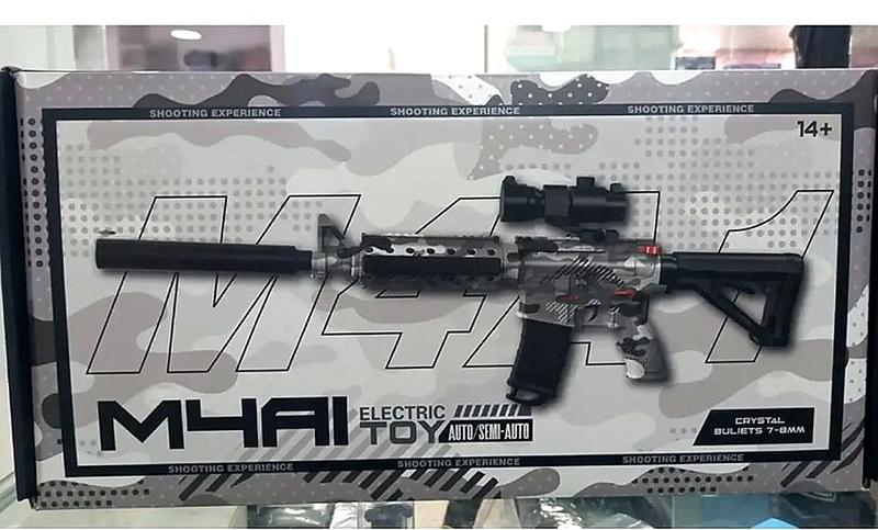 N110_PISTOLA DE HIDROGEL XC2222ABC M4A1 PILA GRIS- XC2222ABC.jpg