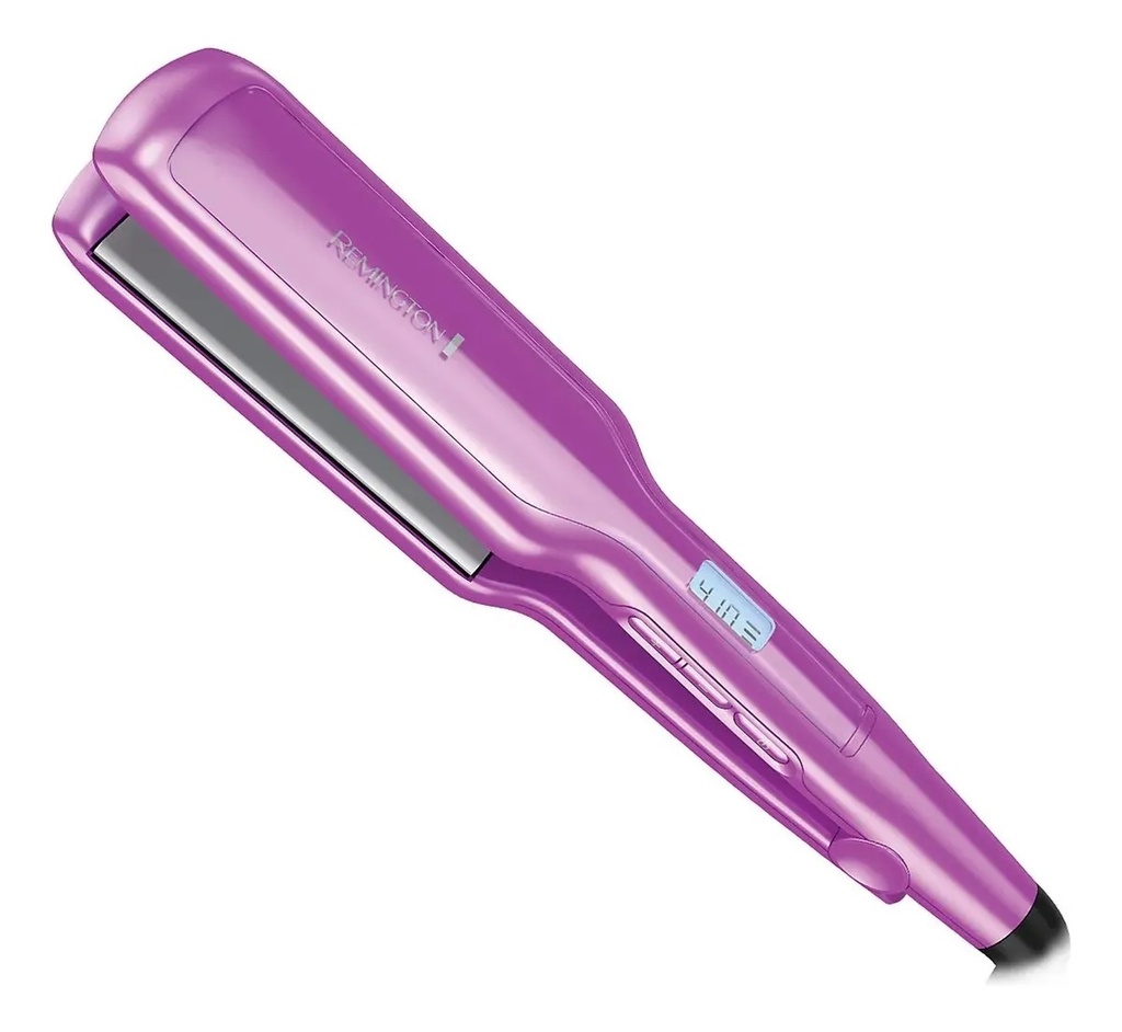 BT129 - BT129_PLANCHA DE CABELLO PLACA ANCHA REMIGTON WET STRAIGHT S8001P ORIGINAL.jpg