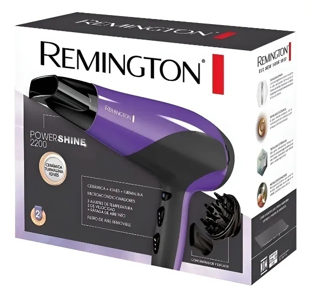 BT170 - BT170_SECADOR REMINGTON CERAMICO IONES POWER VOLUME 2200 ORIGINAL D3190.jpg
