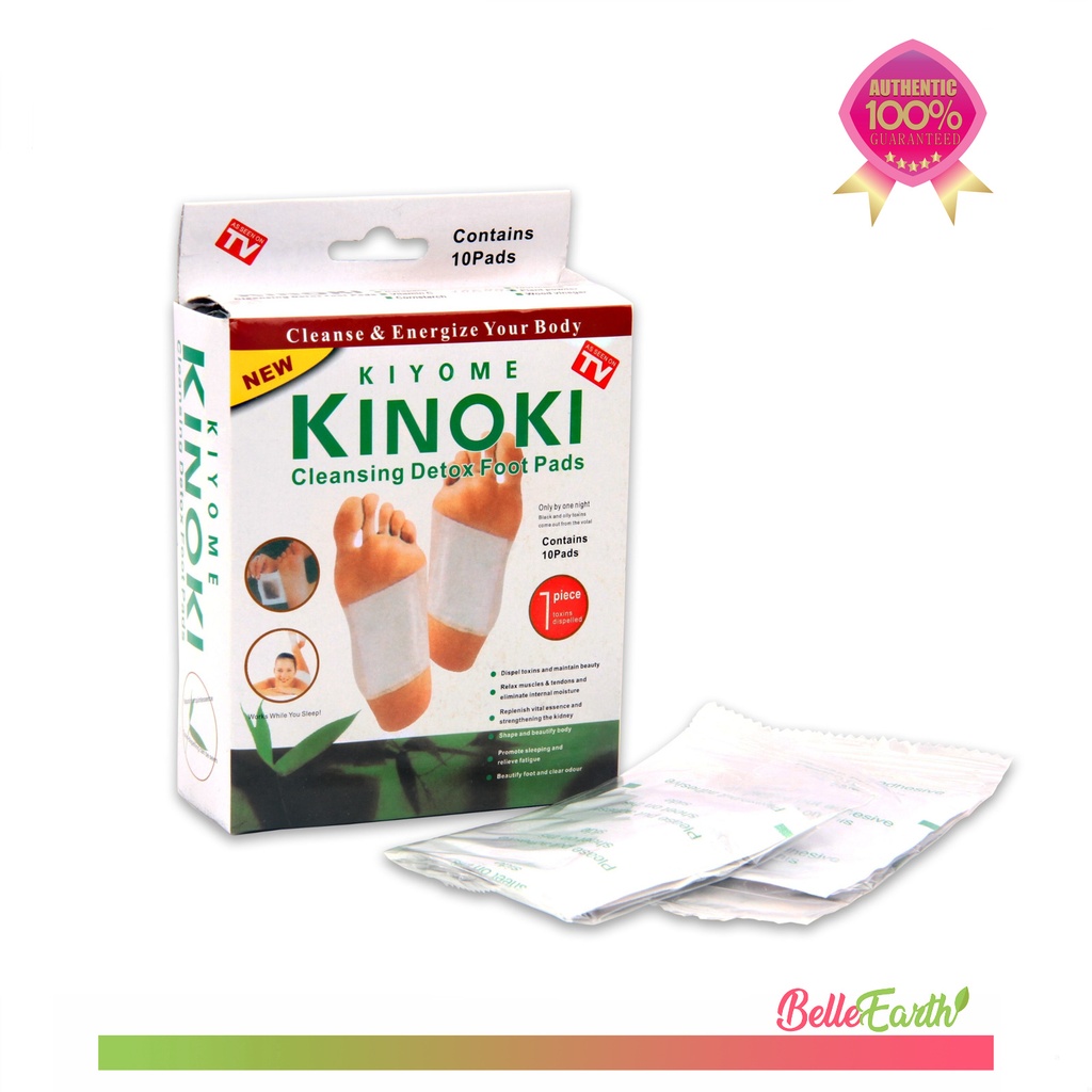 PARCHE PARA PIES KINOKI X10