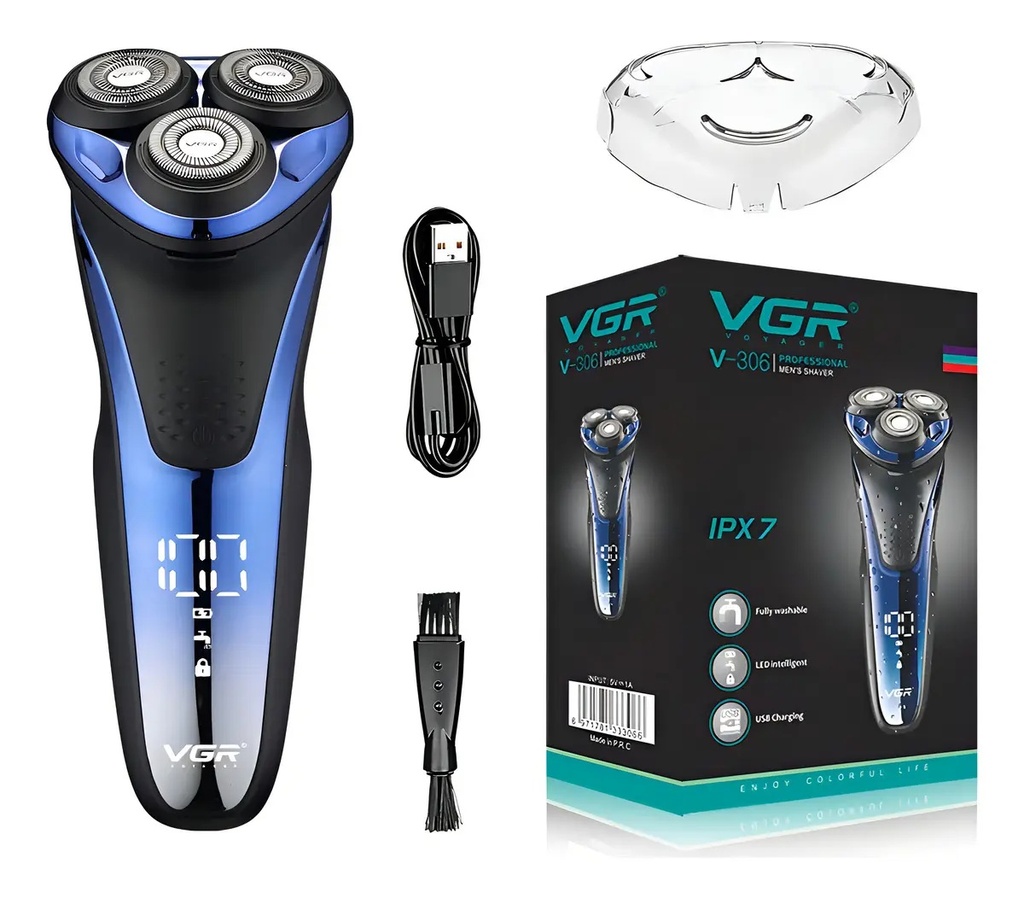 BARBERA VGR 306 TRIPLE CABEZA PRUEBA DE AGUA