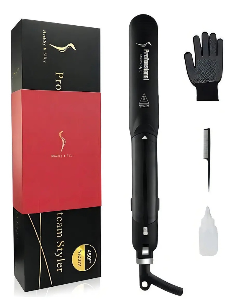 PLANCHA DE CABELLO VAPOR STEAM STYLET KR088A