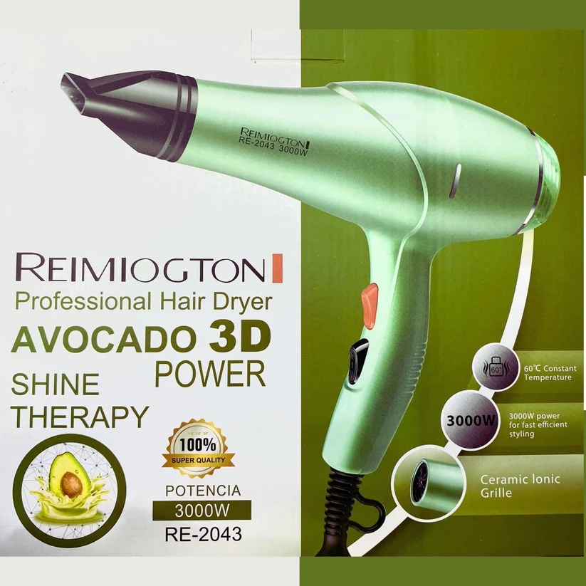 SECADOR DE CABELLO AGUACATE RE-2043