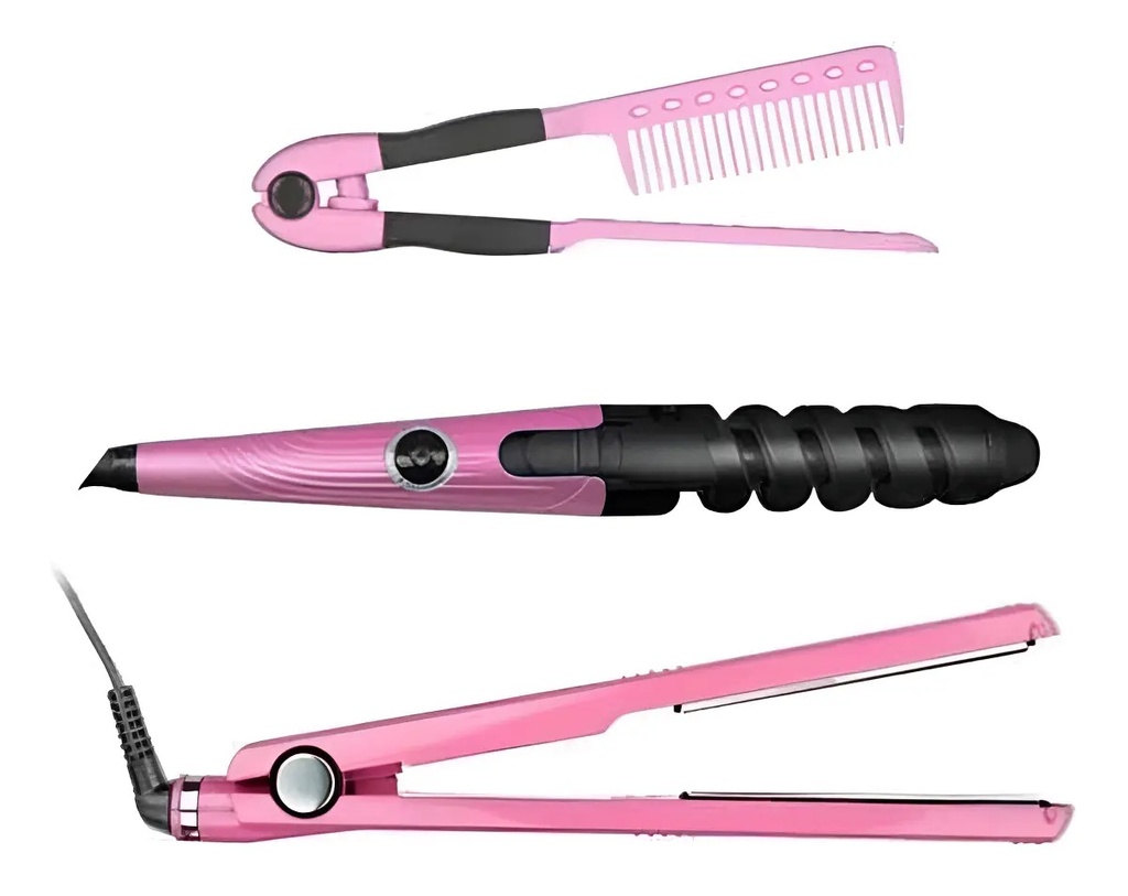 COMBO NANO TITANIUM ROSADO 2091S