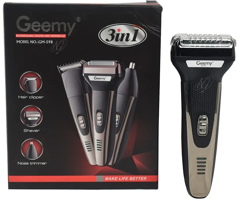 BARBERA 3 EN 1 GEEMY GM-598
