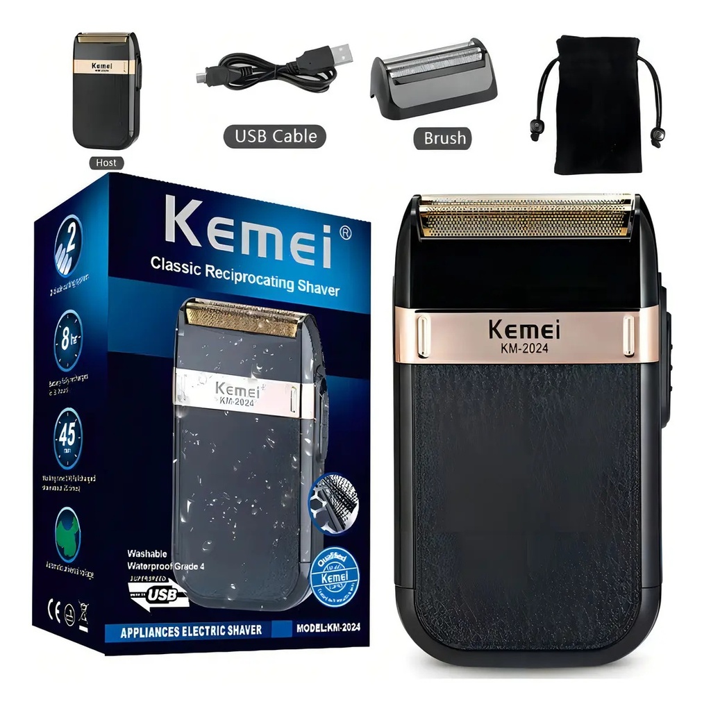 BARBERA SHAVER KEMEI KM-2024