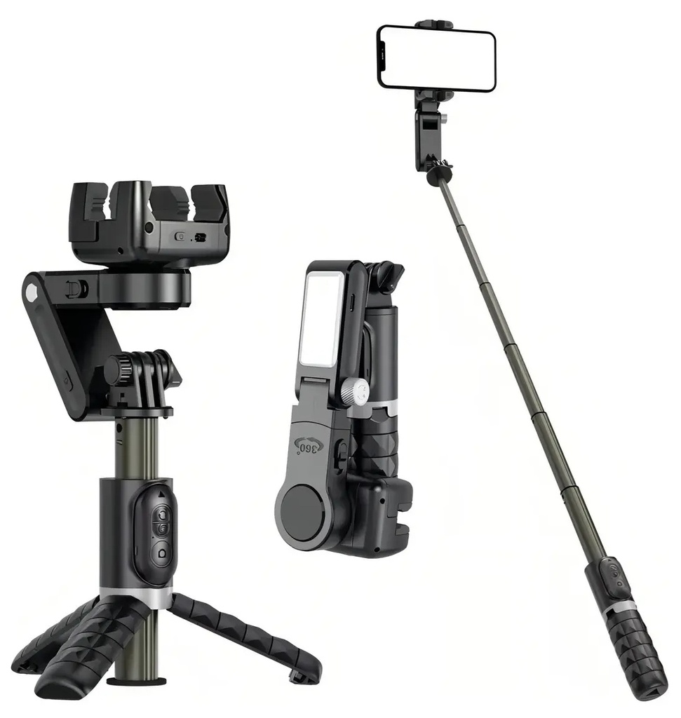 HOLDER TRIPODE Q18 AUTO ESTABILIZADOR 360 GRADOS