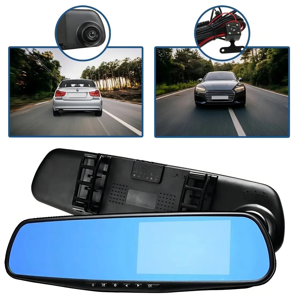 ESPEJO RETROVISOR 1 CAMARA CARRO