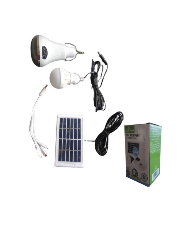 LAMPARA EXTERIORES PANEL SOLAR CL508 CCLAMP