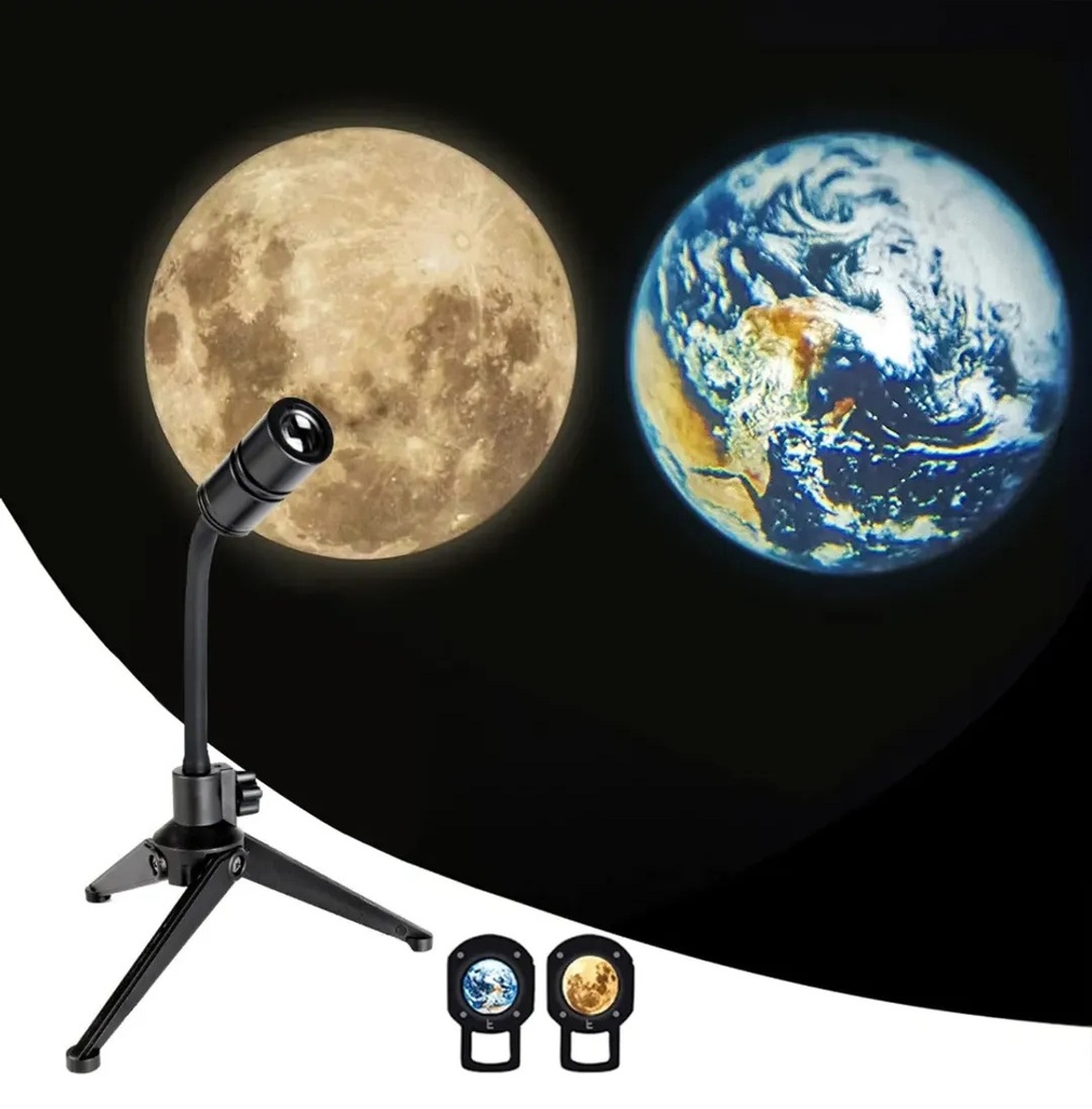 LAMPARA PROYECTORA LUNA SENCILLA EDK-2024-09