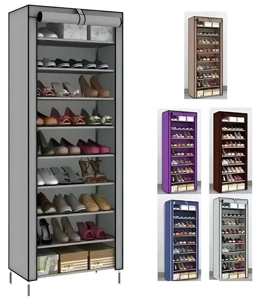 ORGANIZADOR DE ZAPATOS 10 NIVELES TELA