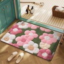 TAPETE PARA PISO FLOWERS