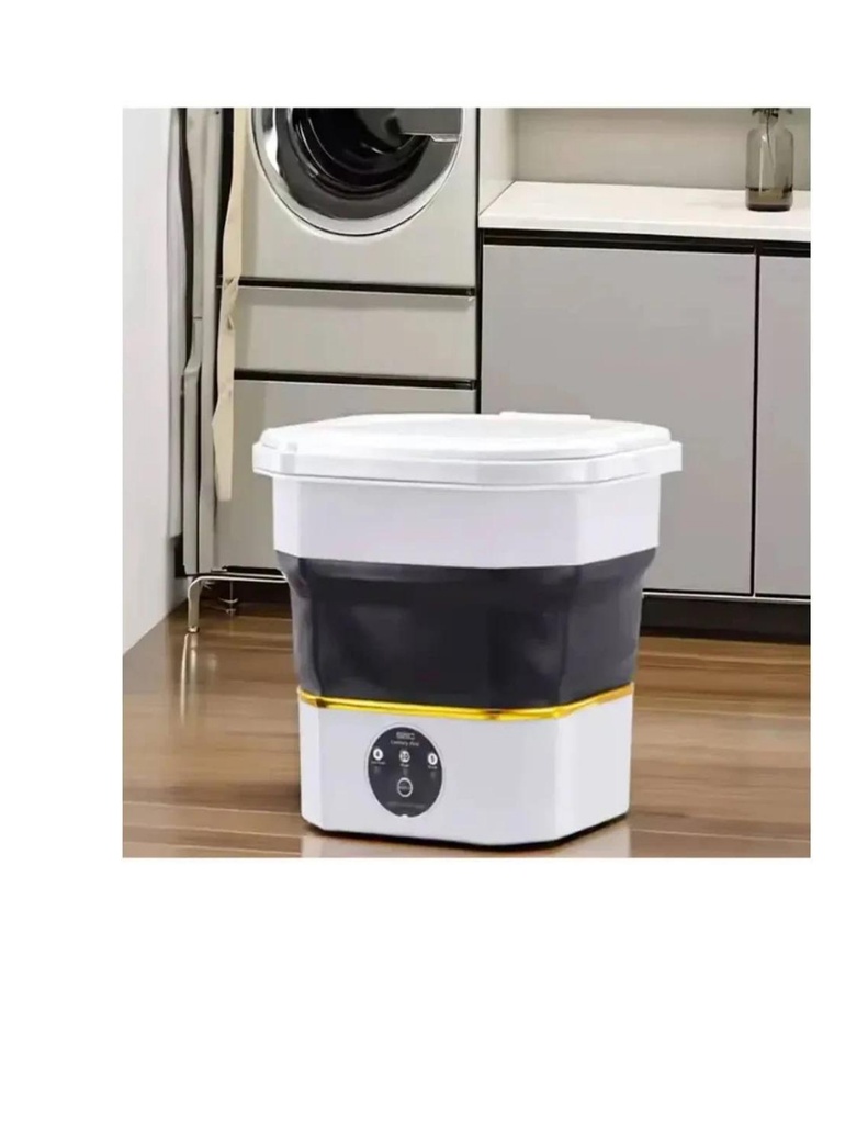 LAVADORA DE ROPA PORTABLE 6.5L CAJA NEGRA (NO CENTRIFUGA)