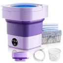 LAVADORA DE ROPA PORTABLE GRANDE 9L CAJA MORADA