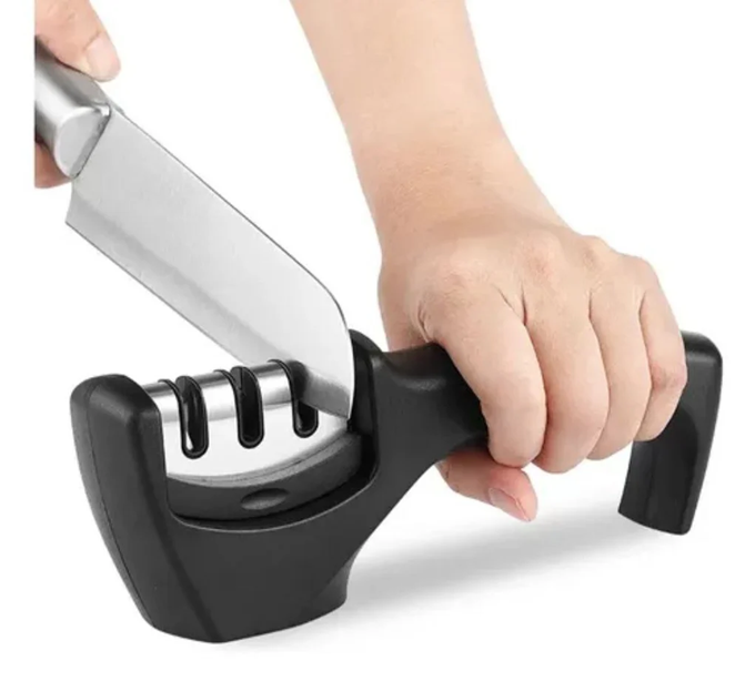 AFILADOR DE CUCHILLO MANGO NEGRO