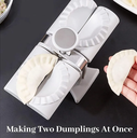 MOLDE PARA EMPANADAS DOBLE DUMPLING MOLD