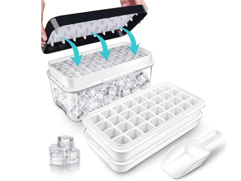 CONTENEDOR DE HIELO CON SISTEMA DE LIBERACIÓN RÁPIDA