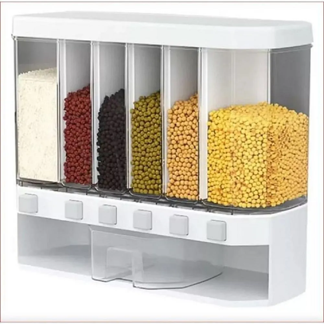 DISPENSADOR DE GRANOS 6 BOTONES