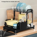 ORGANIZADOR DE PLATOS CON DRENAJE DE 65 CM