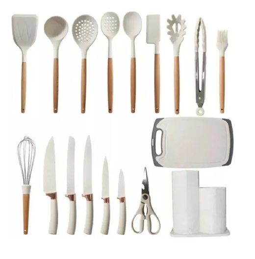 SET DE UTENSILIOS DE COCINA X 19 BALI