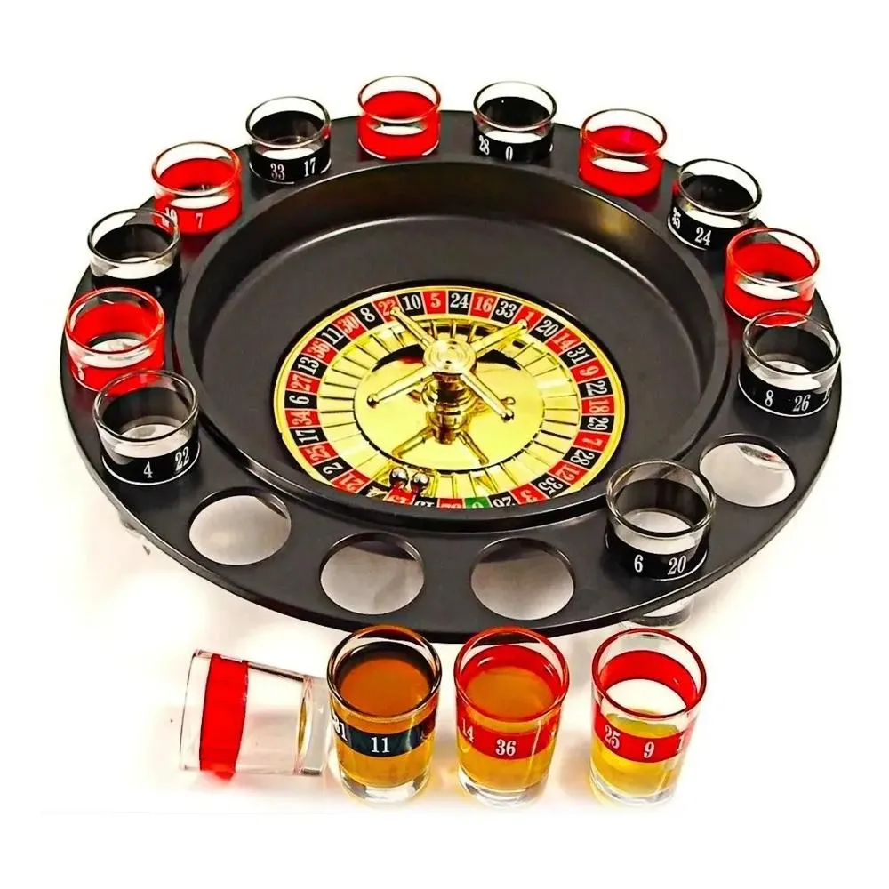 RULETA DE SHOTS JUEGO DE MESA 16
