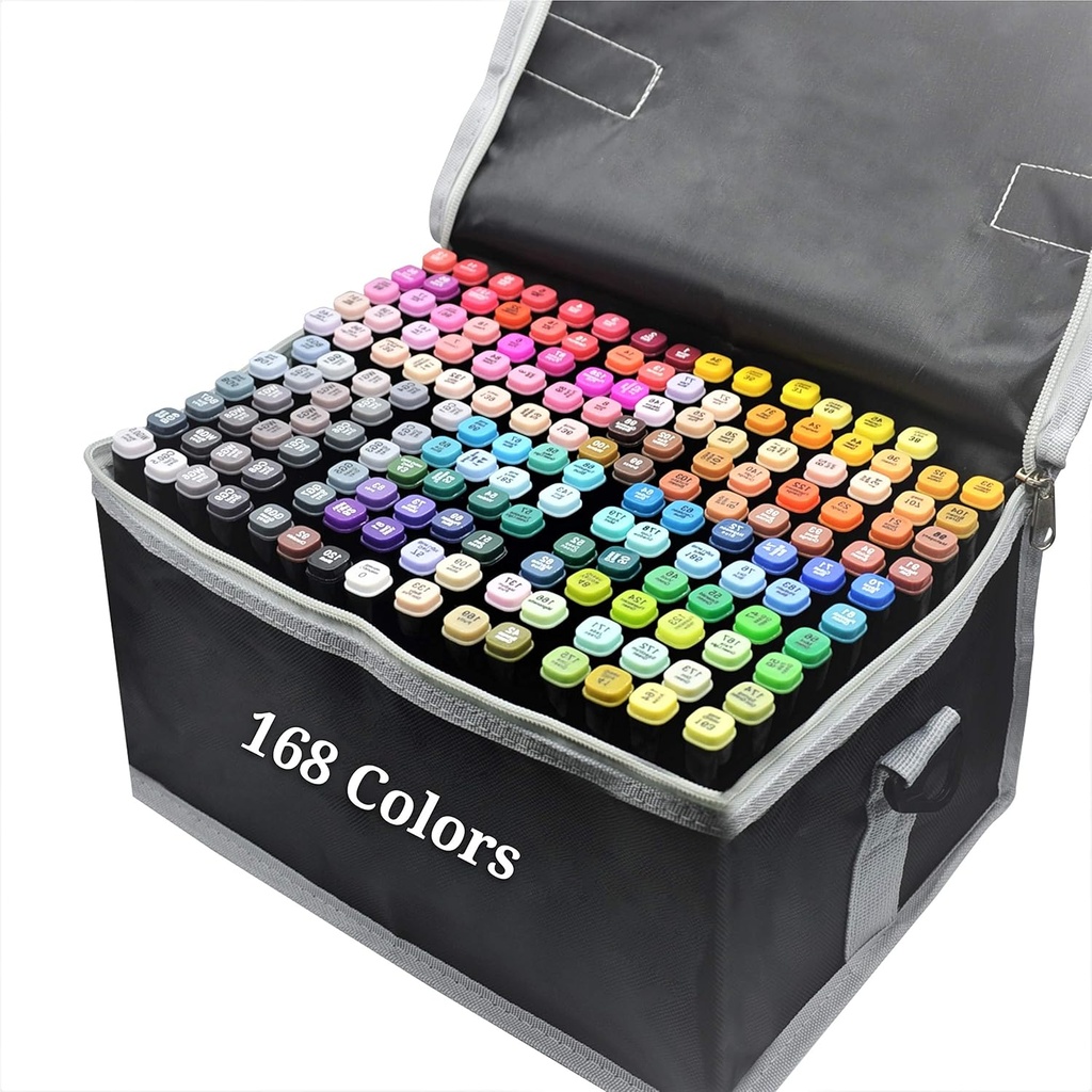 SET DE MARCADORES 168 PCS