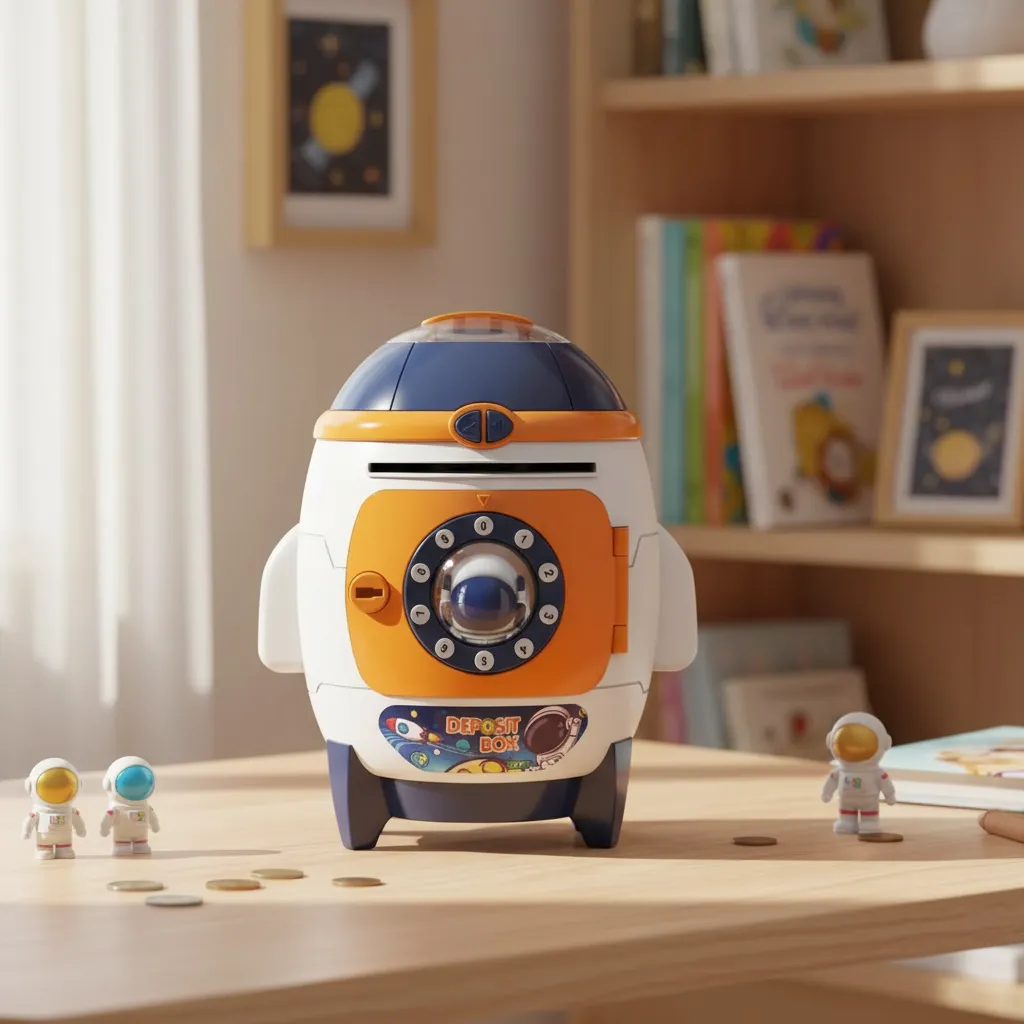 ALCANCIA DE NIÑOS NAVE ESPACIAL