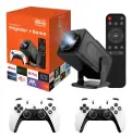 PROYECTOR HCS MINI JUEGOS CON CONTROLES PLAY 5
