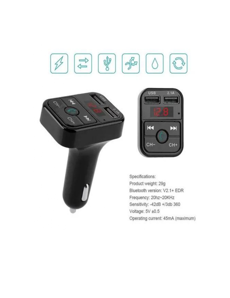 MODULADOR CAR BLUETOOTH B2