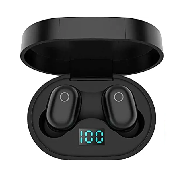 AUDIFONOS INALAMBRICOS AIRDOTS PRO CON PANTALLA NEGROS