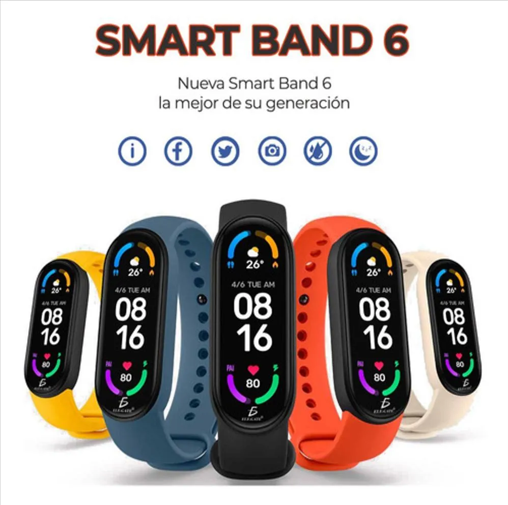 RELOJ SMARTWATCH BANDA M6
