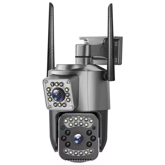 CAMARA IP EXTERIOR DOBLE LENTE V11