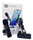 MICROFONO DE SOLAPA K9 DOBLE