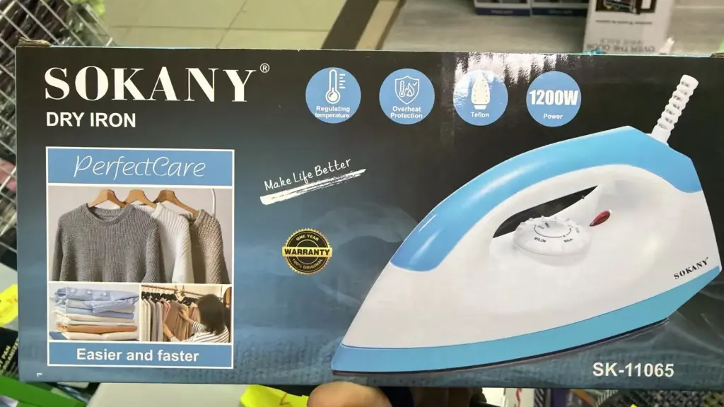 PLANCHA VAPOR DE ROPA SOKANY SK-11065