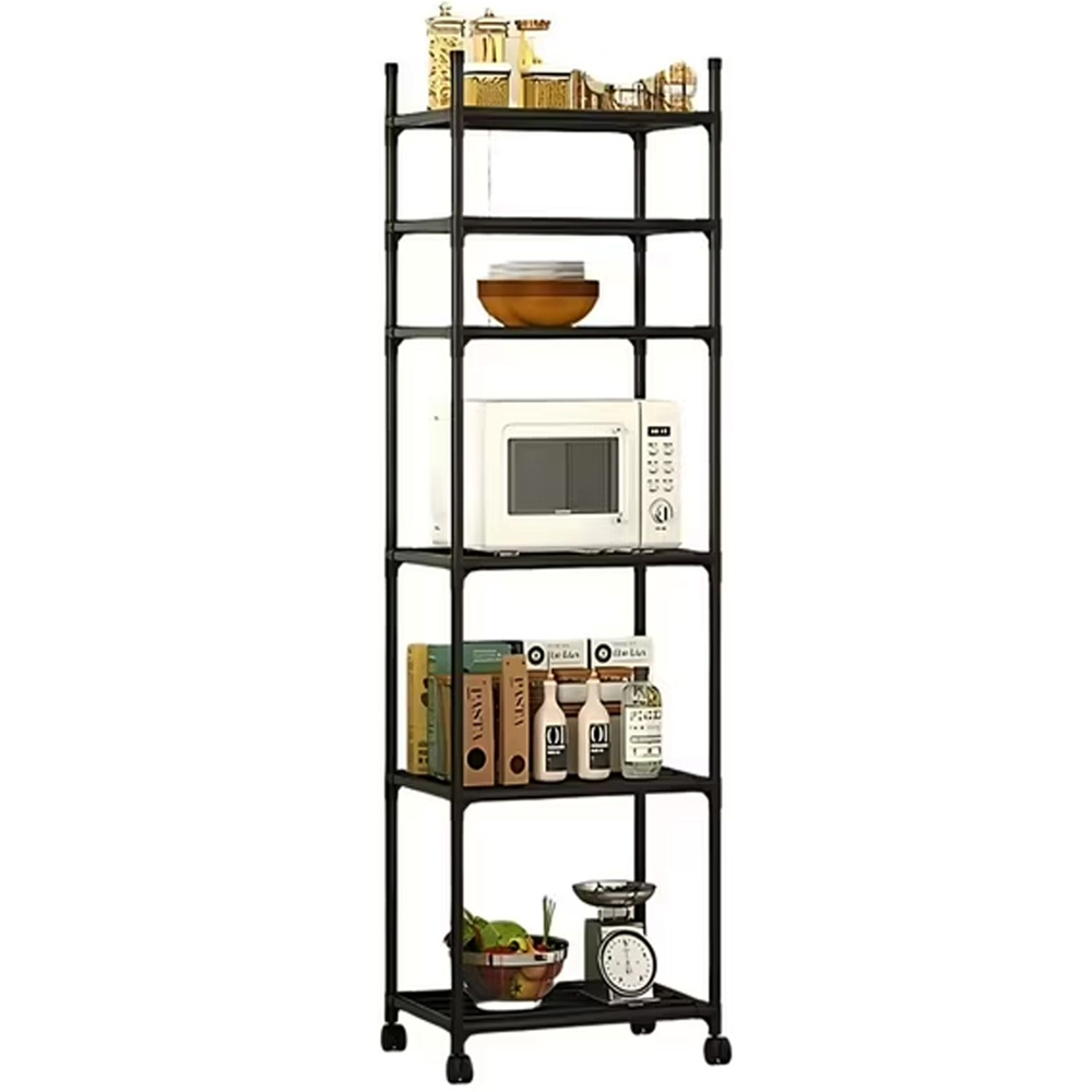 ORGANIZADOR METALICO MULITIUSOS 6NIVELES CON RUEDAS