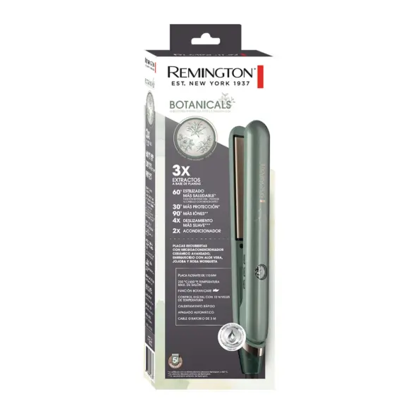 PLANCHA DE CABELLO REMINGTON ORIGINAL BOTANICALS  S32A-110F