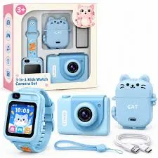 SET INFANTIL RELOJ + CAMARA Y9 + ESTUCHE