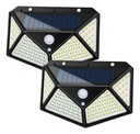 LUZ LED DE EXTERIORES PANEL SOLAR BK 100