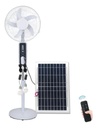 VENTILADOR DE PIE CON PANEL SOLAR 16 PULGADAS Y BOMBILLOS GDTIMES GD8056