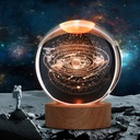 ESFERA DE CRISTAL 8CM GIRATORIA