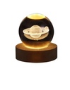 ESFERA DE CRISTAL 6CM GIRATORIA