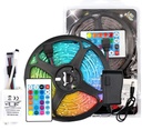 CINTA LED MULTICOLOR 5 METROS ECONOMICA Y-227