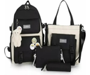 MALETAS BOLSOS KIT DE BOLSOS 5X1 KAWAI