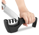 AFILADOR DE CUCHILLO MANGO NEGRO