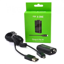 KIT CARGA Y JUEGA XBOX CARGADOR Y CABLE N0NE8