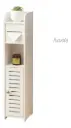 ORGANIZADOR DE BAÑO MULTIFUNCIONAL CON DISPENSADOR DE PAPEL 
